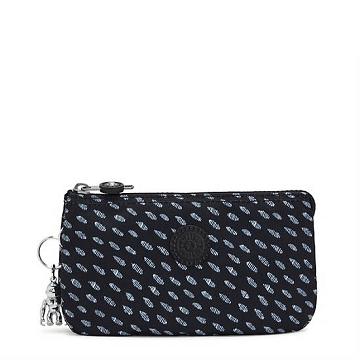 Kipling Creativity Large Printed Pouch Vesker Svarte Hvite | NO 1123LI